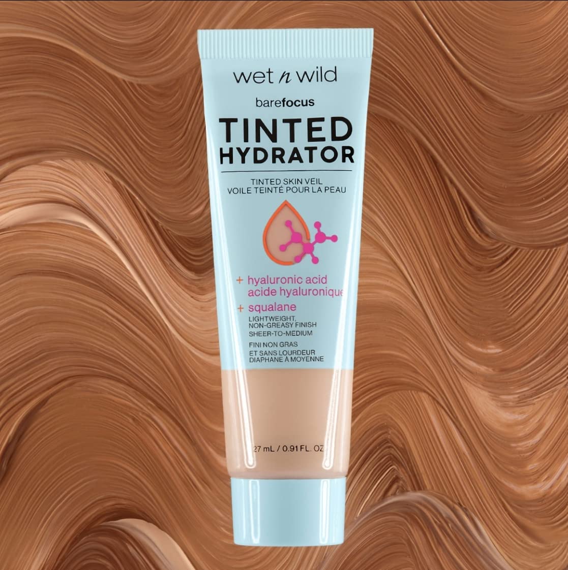 Wet n Wild Bare Focus Tinted Hydrator Matte Finish, Light Medium, Oil-Free, Moisturizing Makeup | Hyaluronic Acid | Sheer To Medium Coverage - Image 12